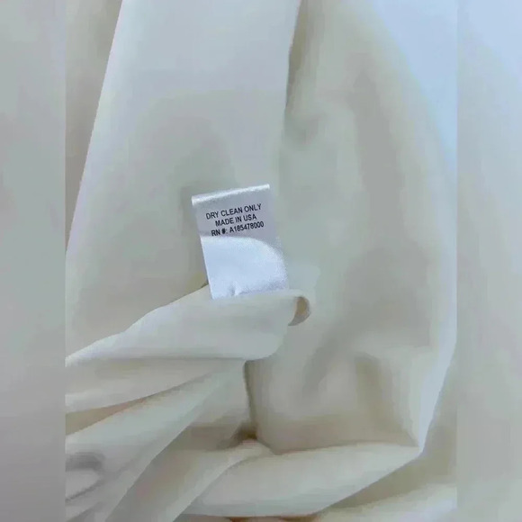 NWT $2300 Brandon Maxwell Women's White Backless Cutout Cady Dress Size 8 - Picture 10 of 15